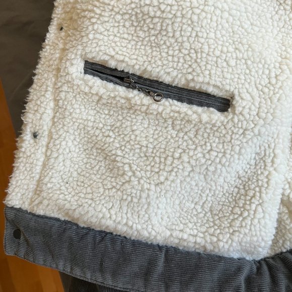 TODD SNYDER ITALIAN SHERPA LINED CORDUROY DYLAN JACKET XL - Picture 3 of 9